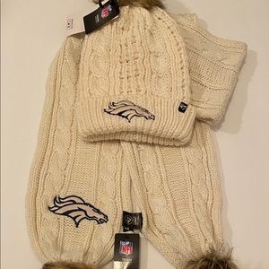 Denver Broncos Women’s Scarf & Hat